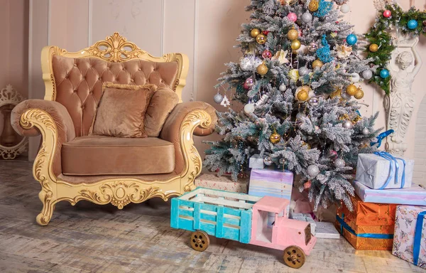 Dekorativní Sváteční Dekorace Dekorace Pro Vánoční Stromek — Stock fotografie