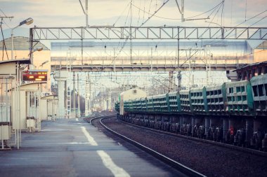 Gündüz Rus Demiryolları manzaraya