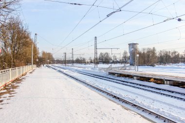 Gündüz Rus Demiryolları manzaraya