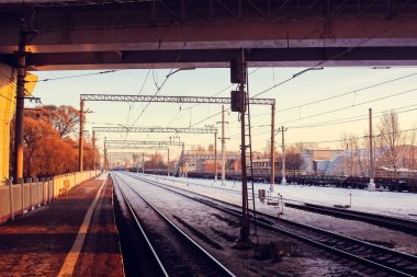 Gündüz Rus Demiryolları manzaraya