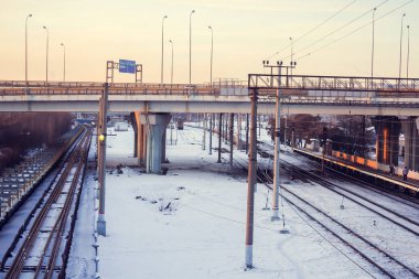 Gündüz Rus Demiryolları manzaraya