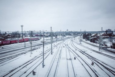 Gündüz Rus Demiryolları manzaraya