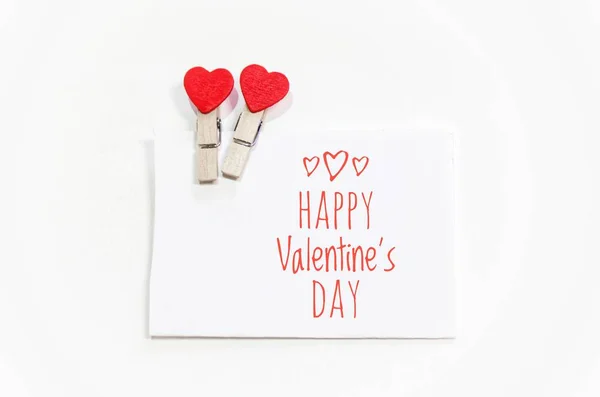 Valentine Day Card Holiday Lovers Holiday Card 14Th February — Stock Photo, Image