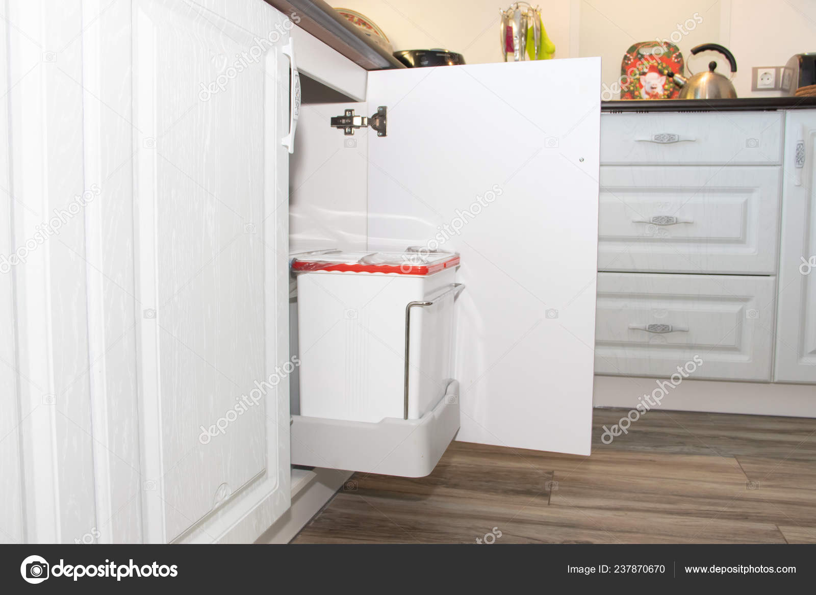 White Kitchen Wooden Kitchen Modern Furniture Kitchen