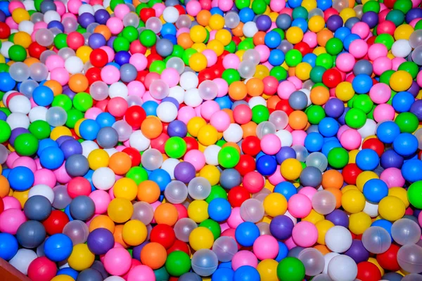 Background colored balls for a kids\' pool. Bright colors of balls