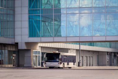 Pulkovo Airport infrastructure, St. Petersburg, Rusya - 15 Ağustos 2018