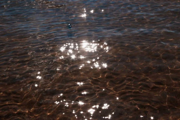 Mar Día Soleado Golfo Finlandia Pequeñas Olas — Foto de Stock