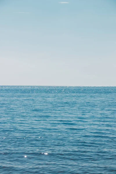 Mar Día Soleado Golfo Finlandia Pequeñas Olas — Foto de Stock