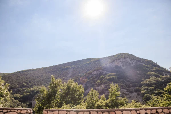 Paisaje Natural Con Montañas Durante Día Crimea —  Fotos de Stock