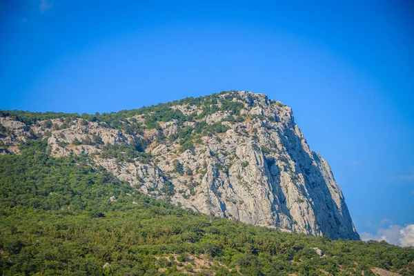 Природний Ландшафт Горами Денний Час Крим — стокове фото