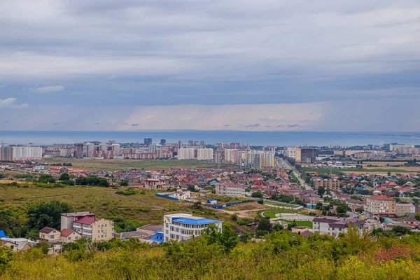 Luftaufnahme Von Gebäuden Und Architektur Der Stadt Anapa Russland — Stockfoto