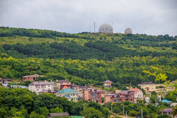 Luftaufnahme Von Gebäuden Und Architektur Der Stadt Anapa Russland — Stockfoto