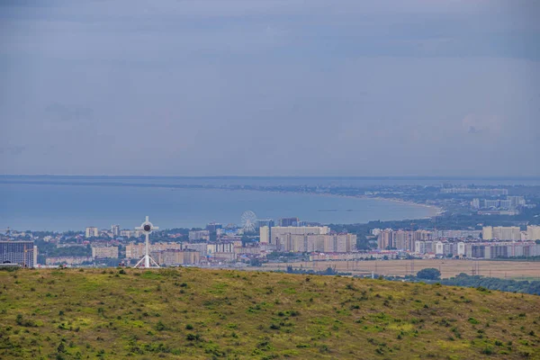 Letecký Pohled Budovy Architekturu Anapa City Rusko — Stock fotografie