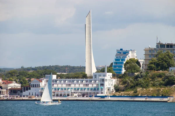 Baía Sevastopol Tempo Ensolarado Crimeia — Fotografia de Stock