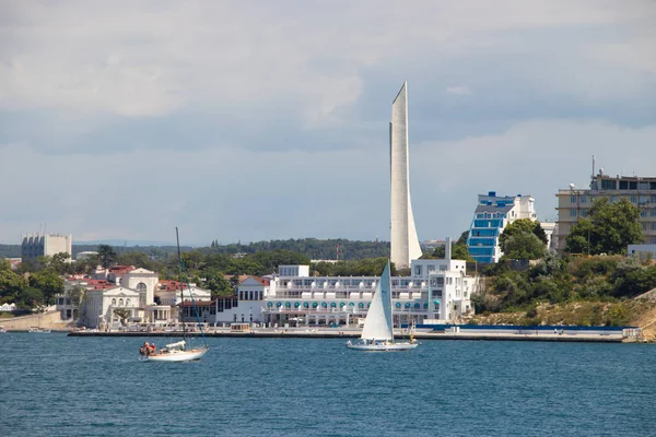 Baía Sevastopol Tempo Ensolarado Crimeia — Fotografia de Stock