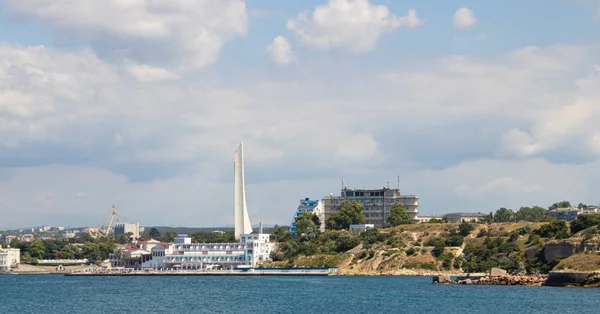 Sevastopol Bay Soligt Väder Krim — Stockfoto