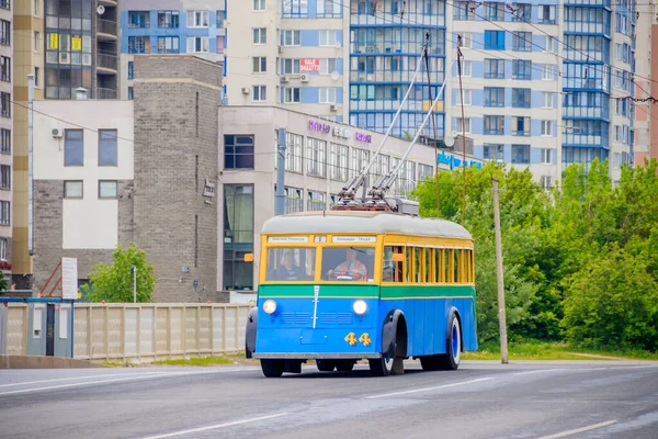 Rosja Sankt Petersburg Maja 2019 Retro Wystawa Starych Pojazdów Silnikowych — Zdjęcie stockowe