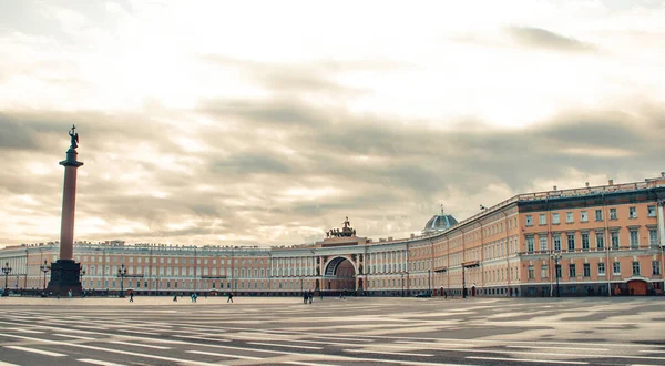 Rusia San Petersburgo Septiembre 2019 Centro Ciudad San Petersburgo Plaza — Foto de Stock