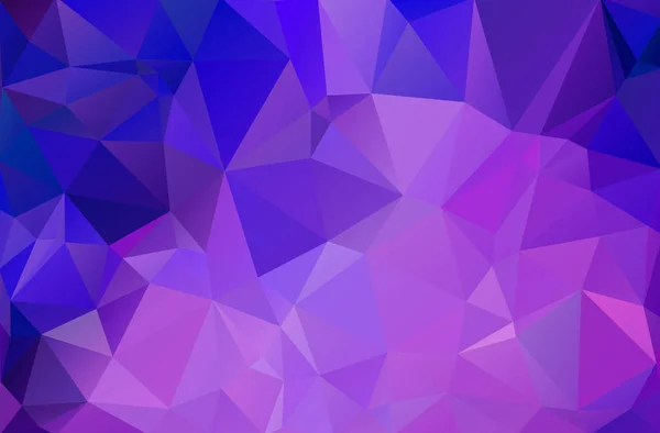Dreieckig low poly, rosa, rot, weiche Mosaikmuster Hintergrund, Vektor polygonale Illustration Grafik, kreativ, Origami-Stil mit Farbverlauf — Stockvektor