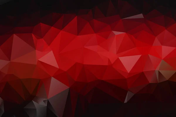 Градієнтний фон червоно-чорних трикутників — стоковий вектор