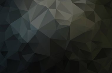 Soyut Vektör Askeri Kamuflaj Karanlık, kirli Arkaplan Geometrik Üçgen Şekilleri