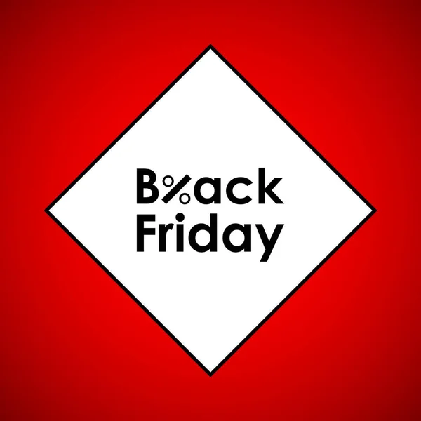 Black Friday Advertising Banner Business Promotional Tag Stock Illustration