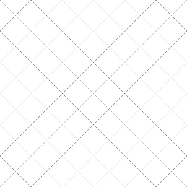 Noktalı çizgi kusursuz desen. Geometrik çizgili vektör çizimi. Tekrar eden geometrik şekiller, çapraz, köşegen noktalı çizgiler. Kusursuz kumaş dokusu. Minimalizm arka planı. Siyah ve beyaz.