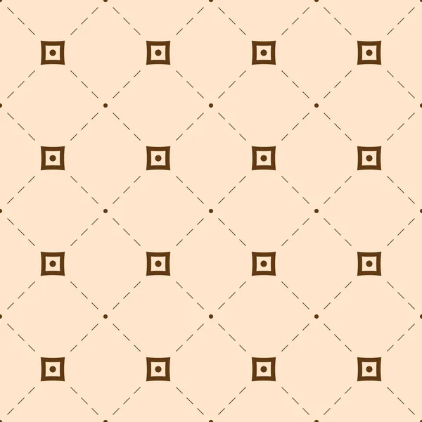 Kusursuz geometrik desen. Noktalı ve çapraz çizginin klasik arka planı. Tekrarlayan geometrik şekiller, çapraz, daire, eşkenar dörtgen, köşegen çizgiler. Tekstil baskısı için minimalist tasarım duvar kağıdı.