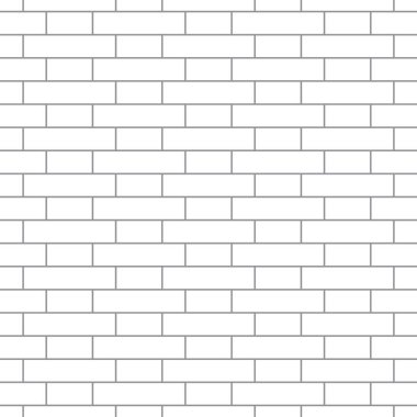 Tuğla dokusu kusursuz desen. Flaman tuğla bağının dekoratif görünüşü. Geleneksel duvar tasarımı. Kusursuz tek renkli vektör çizimi.
