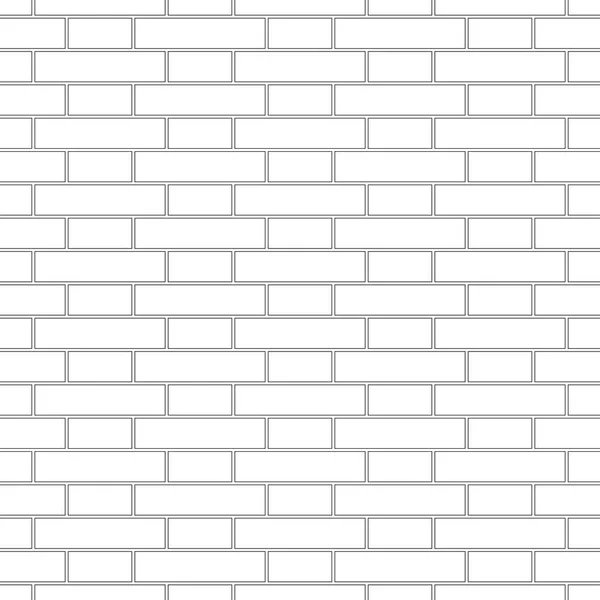 Brickwork Textuur Naadloos Patroon Decoratieve Verschijning Van Vlaamse Bakstenen Band — Stockvector