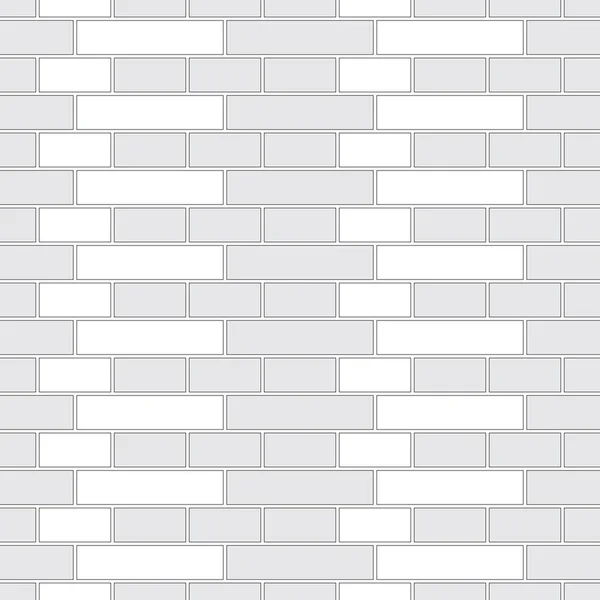 Brickwork Textuur Naadloos Patroon Decoratieve Verschijning Van Engelse Bakstenen Band — Stockvector