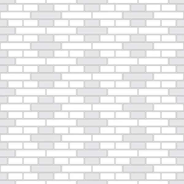 Brickwork Texture Seamless Pattern Decorative Appearance English Brick Bond Shift — Stock Vector