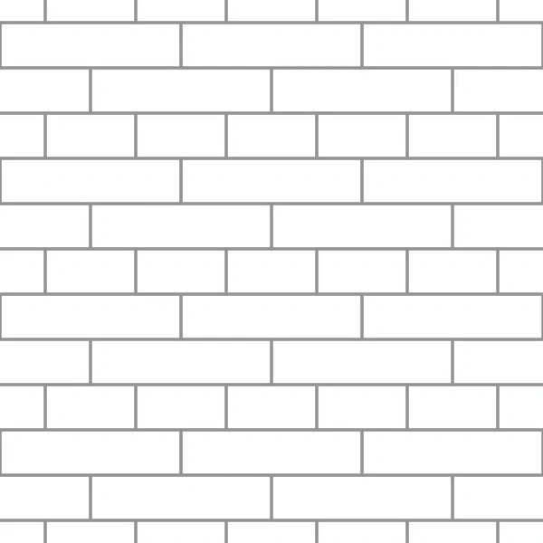 Brickwork Textuur Naadloos Patroon Eenvoudige Verschijning Van Engelse Bakstenen Band — Stockvector