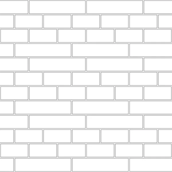 Tuğla dokusu kusursuz desen. İngiliz tuğla bağının basit görünüşü. Çift sıra duvarcılık tasarımı. Kusursuz tek renkli vektör çizimi.