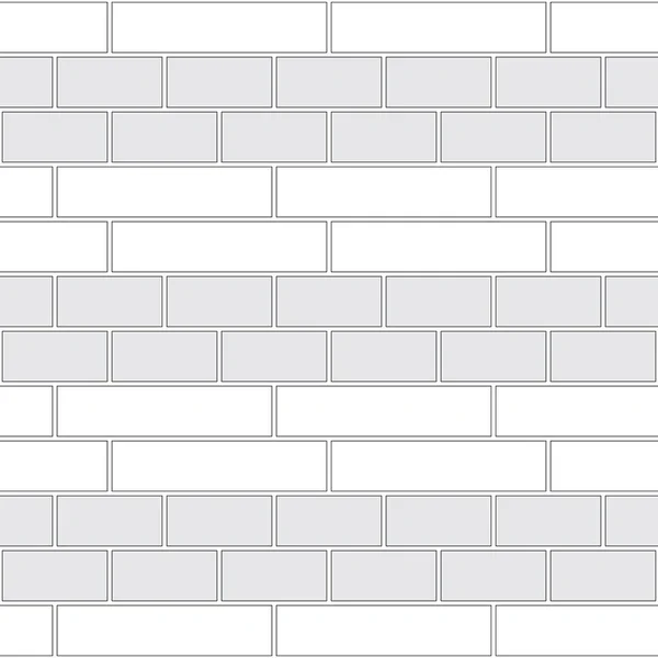Tuğla dokusu kusursuz desen. İngiliz tuğla bağının dekoratif görünüşü. Çift sıra duvarcılık tasarımı. Kusursuz tek renkli vektör çizimi.