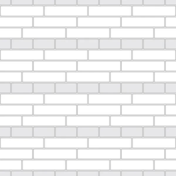 Brickwork Textuur Naadloos Patroon Decoratieve Verschijning Van Engelse Bakstenen Band — Stockvector