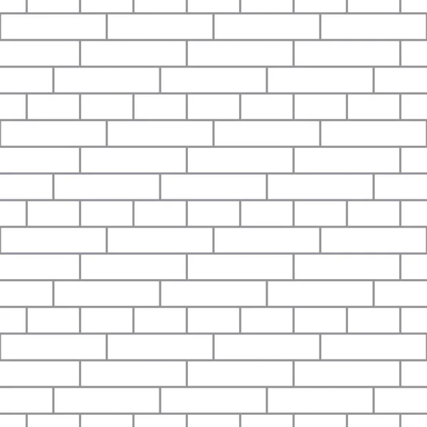 Brickwork Textuur Naadloos Patroon Eenvoudige Verschijning Van Engelse Bakstenen Band — Stockvector