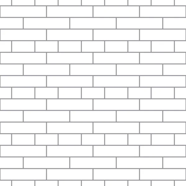 Brickwork Textuur Naadloos Patroon Eenvoudige Verschijning Van Engelse Bakstenen Band — Stockvector