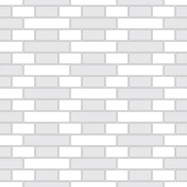 Brickwork Textuur Naadloos Patroon Decoratieve Verschijning Van Engelse Bakstenen Band — Stockvector