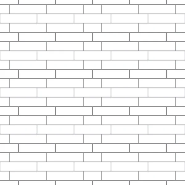 Brickwork Textuur Naadloos Patroon Eenvoudige Verschijning Van Vlaamse Bakstenen Band — Stockvector