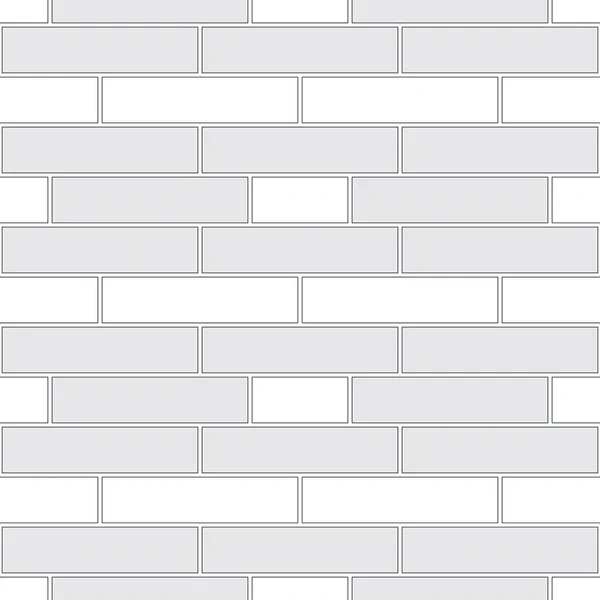 Brickwork Textuur Naadloos Patroon Decoratieve Verschijning Van Vlaamse Bakstenen Band — Stockvector