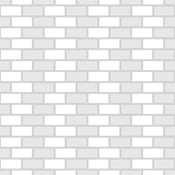 Brickwork Textuur Naadloos Patroon Decoratieve Verschijning Van Header Baksteen Bond — Stockvector