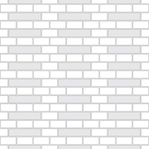 Brickwork Textuur Naadloos Patroon Decoratieve Verschijning Van Hollandse Bakstenen Band — Stockvector