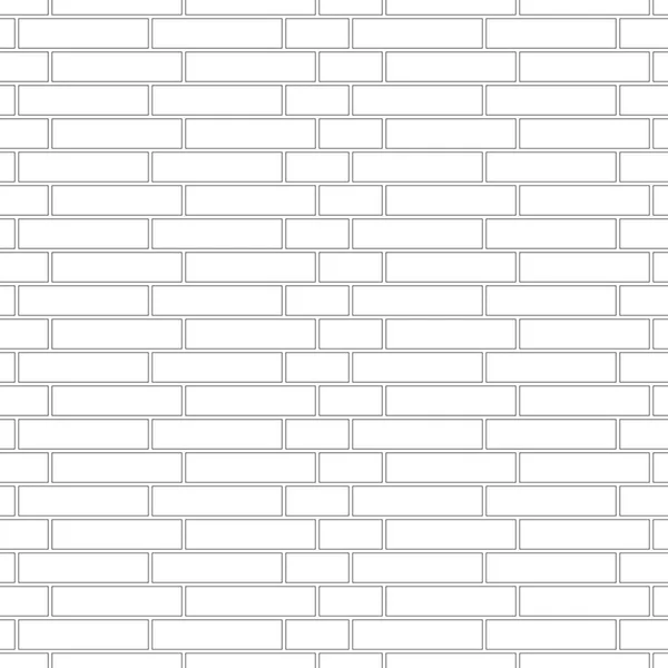 Brickwork Textuur Naadloos Patroon Eenvoudige Verschijning Van Silezische Bakstenen Band — Stockvector