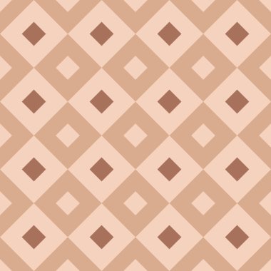 Kusursuz klasik geometrik desen. Kare figürün soyut arkaplanı. Pastel ambalaj kağıdı dokusu