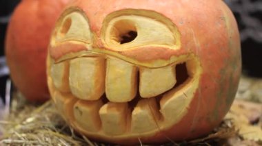 Funny halloween balkabağı