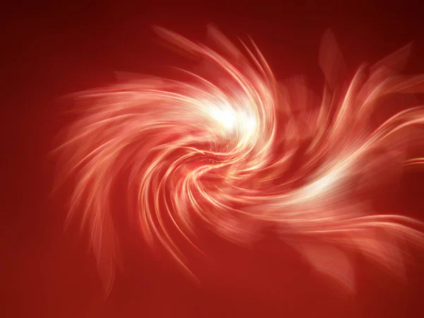 Achtergrond, rode abstracte krul, met plaats voor tekst. — Stockfoto