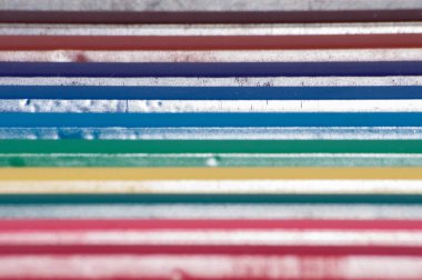 Arka plan veya doku, renkli kalemler kapat.