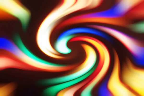 明るい抽象的な背景、美しい色の電球、動きのライト — ストック写真