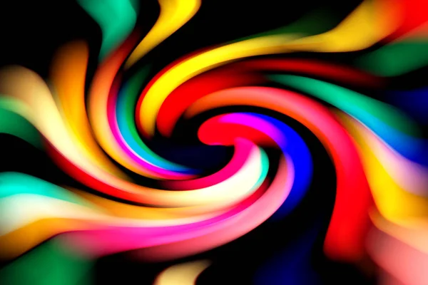 Bela abstração multicolorida. Fundo de foco suave LED — Fotografia de Stock